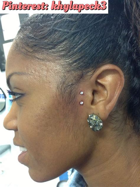 Piercing Tragus Piercings Dermal Piercing Chest Piercing Implant