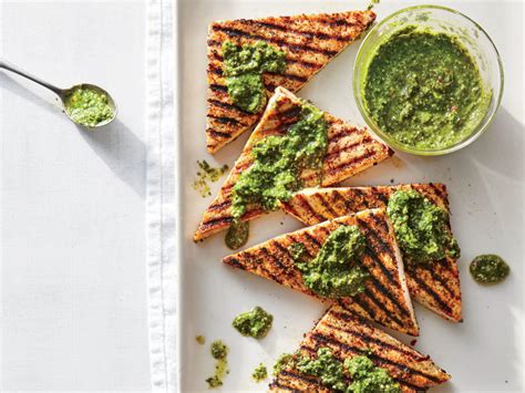When you're cutting calories, the way you cook your food plays a. Churrasco-Style Tofu Steaks with Hemp Chimichurri Recipe ...