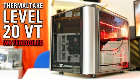 The panes of glass are mounted to metal frames that attach to the chassis, so there are no holes or screws through the glass. Thermaltake Level 20 VT (Micro ATX) Water-cooling Review ...