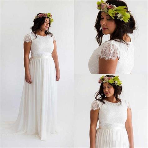 At patsy's bridal we offer a unique collection of classic, designer, boho, and plus size wedding dresses to choose from. Discount 2016 Hot Lace And Chiffon Wedding Dresses For ...