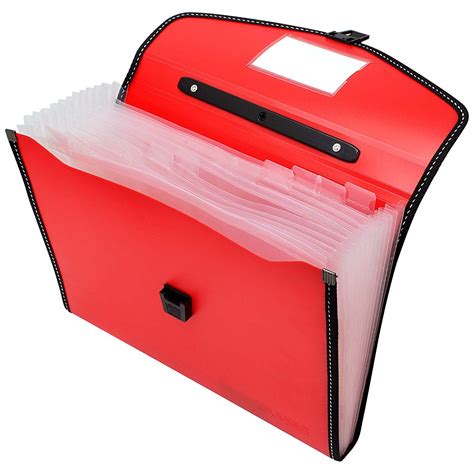 Tranbo Full Expanding A4 Document Organizer With 13 Pockets Handle