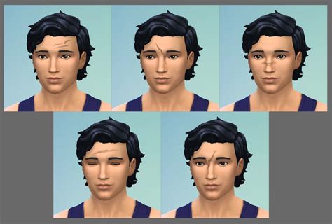 Sims 4 Cc Face Scars Zingret