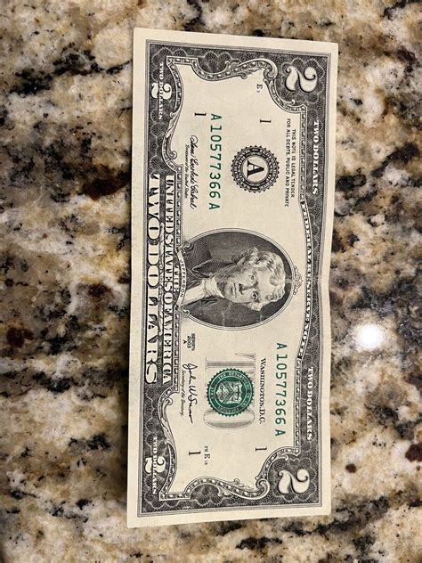 2003 2 dollar bill series a (RARE) | eBay