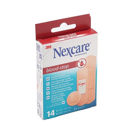 M Nexcare Blood Stop pansement hémostatique Plaies superficielles