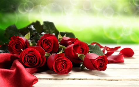 Hd Wallpaper Valentines Day Love Roses Heart Romantic T