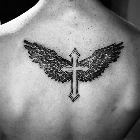 14 Amazing Cross With Angel Wings Tattoo Meaning Image Hd