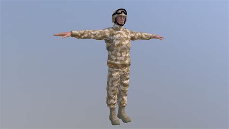 British Soldier Download Free 3d Model By Doctortex [38b98a0] Sketchfab