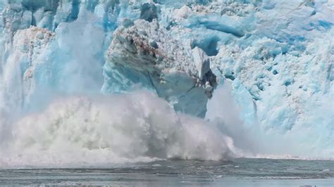 Video Huge Glacier Breaking Apart Caught On Camera Abc7 Los Angeles