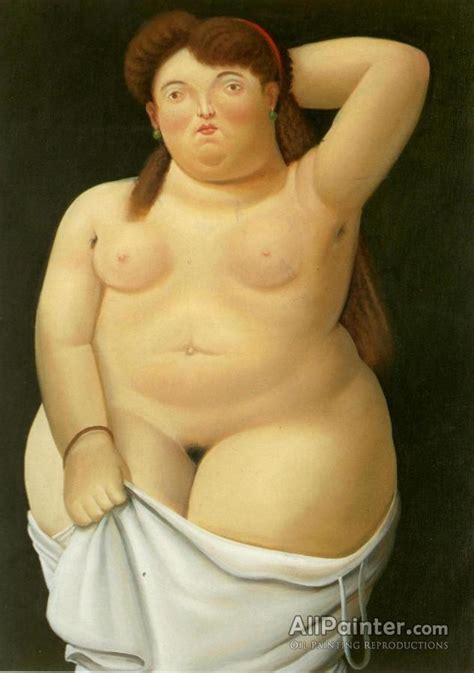Fernando Botero Nude Oil Painting Reproductions For Sale Allpainter