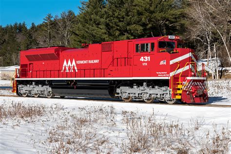 Vermont Railway Unveils Sd70m 2 Repaint Trains Magazine