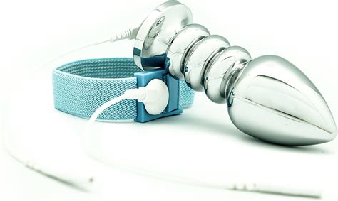 amazon de schraube anal plug by dr electro estim elektro anal plug für elektrostimulation
