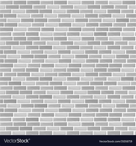 Gray Brick Wall Texture Seamless Royalty Free Vector Image