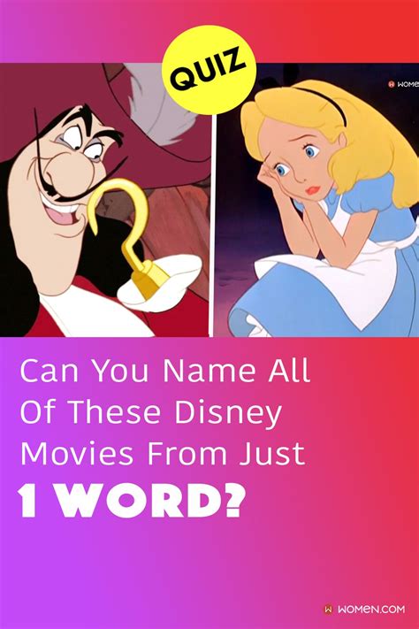 Quiz Can You Name All Of These Disney Movies From Just 1 Word In 2021