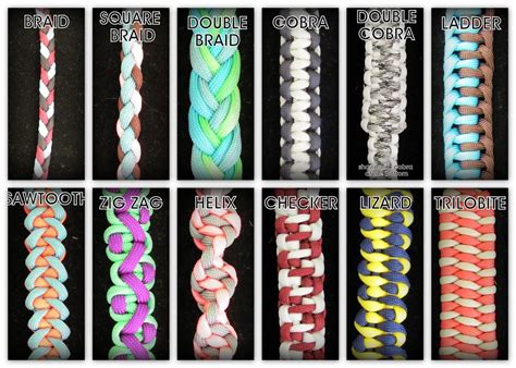 Learning how to make a paracord bracelet is fun and rewarding, too. Some lovely ideas | Paracord dog collars, Paracord weaves ...