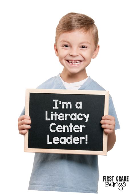 Growing Literacy Center Leaders | First Grade Bangs