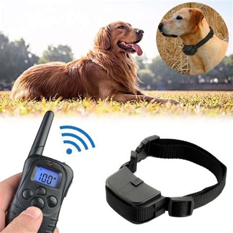 300m Dog Shock Collar With Remote Control Waterproof Electric Pet