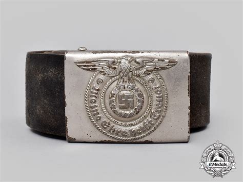 Germany Ss A Waffen Ss Enlisted Personnel Belt And Buckle Emedals