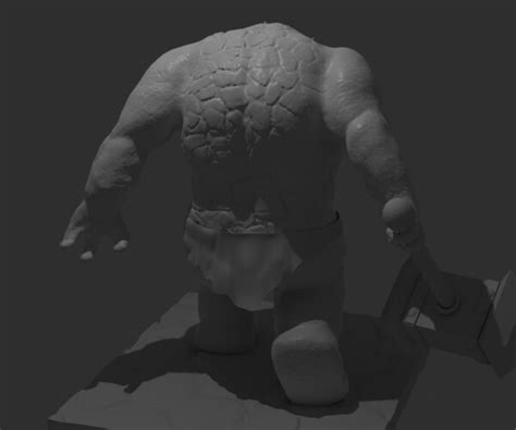 Artstation Troll 3d Model Resources