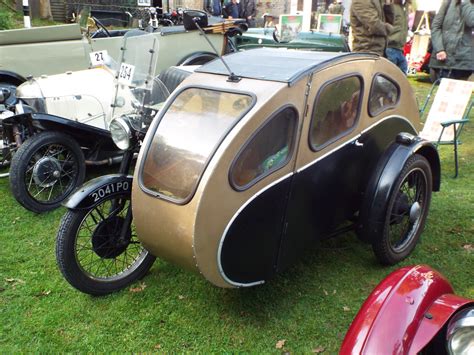 1958 Bsa M21 Motorcycle And Enclosed Sidecar Combination A Photo On
