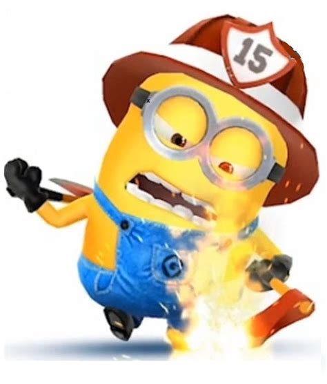 Firefighter Minion Minions Minion Rush Despicable Me