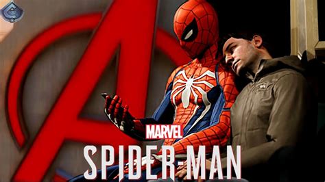 Spider Man Ps4 New Open World Free Roam Trailer Avengers Tower