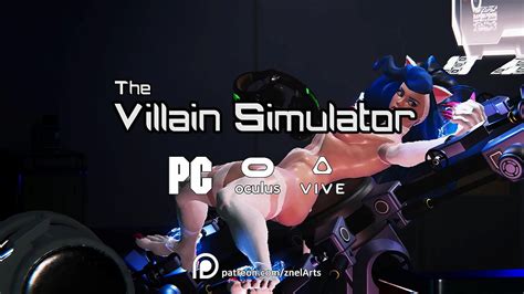Catgirl Orgasm In The Villain Simulator