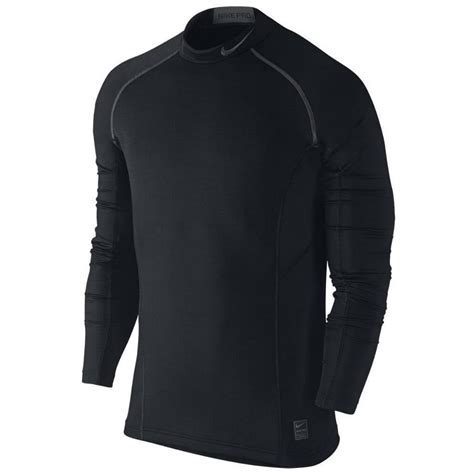 Nike Pro Hyperwarm Dri Fit Mens Compression Long Sleeve Shirt Size L