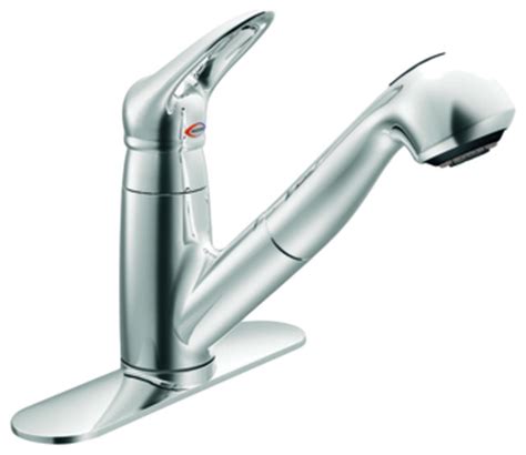 Moen kitchen faucet leaking from handle? Moen 67570C Salora Series Single-Handle Pull-Out Kitchen ...