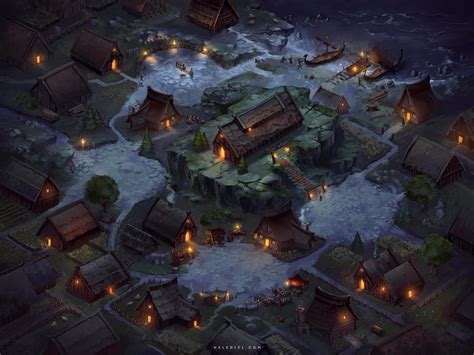Viking Village By Nele Diel On Deviantart