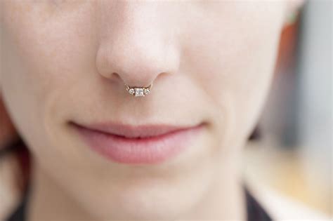 Pretty Septum Ring Septum Piercing Jewelry Septum Piercing Nose Piercing
