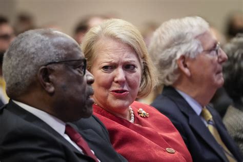 clarence thomas and his wife s text messages highlight missing ethics rules at the supreme court