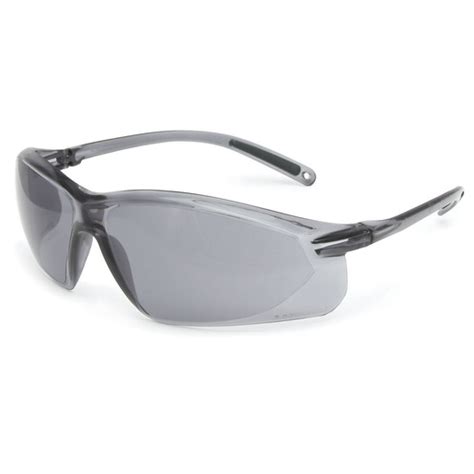 north® by honeywell a700 wilson® safety glasses with gray frame and gray polycarbonate tsr® anti