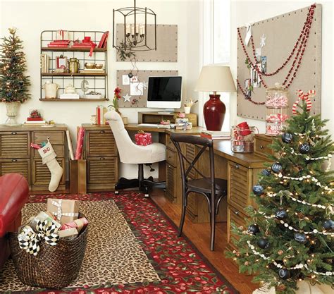 Stylish Home Office Christmas Decoration Ideas The Latest Industry