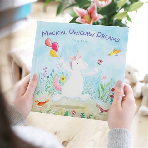 Jellycat Magical Unicorn Dreams Book Lisa Angel