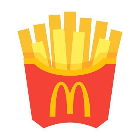 Mcdonald S French Fries Icon Free Download Png And Vector