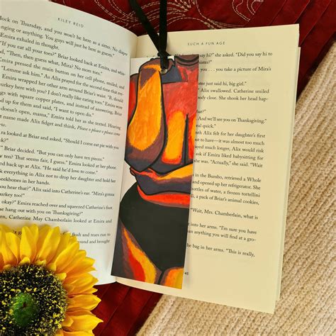 Colourful Nude Bookmarks Body Positive Nude Woman Female Etsy