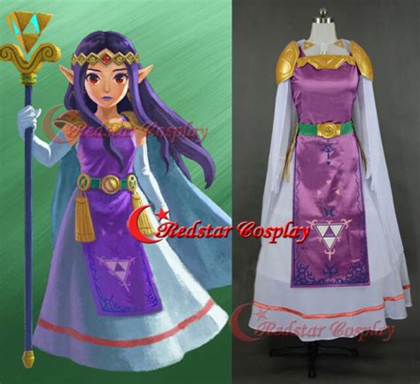 The Legend Of Zelda Princess Hilda Cosplay Costume Custom Made In