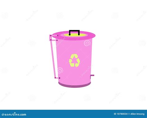 Dustbin Stock Illustration Illustration Of Recycle Office 10780034