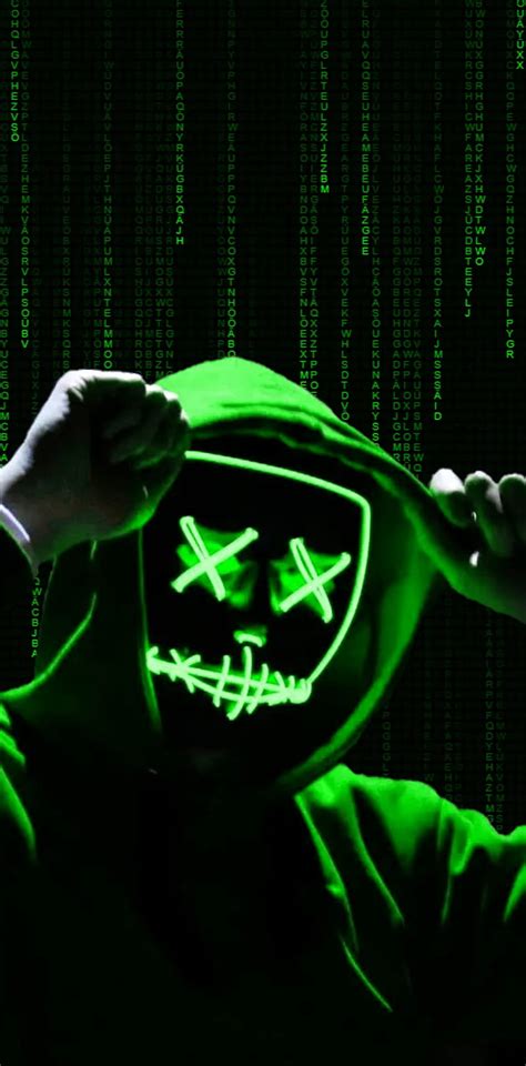 Hacker With Matrix Anonymous Coding Computers Hacker Hacker