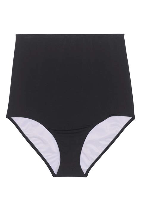 Women S Plus Size Ultra High Waisted Bottoms With Tummy Control From Lands End Bathing Suit