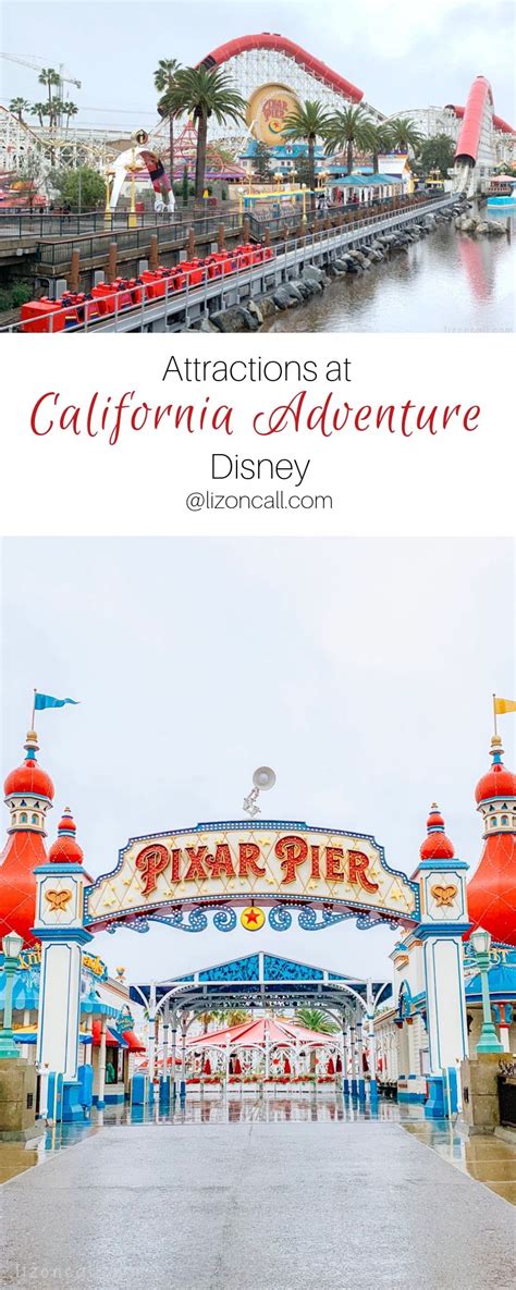 The Entrance To California Adventure Park With Text Overlay That Reads