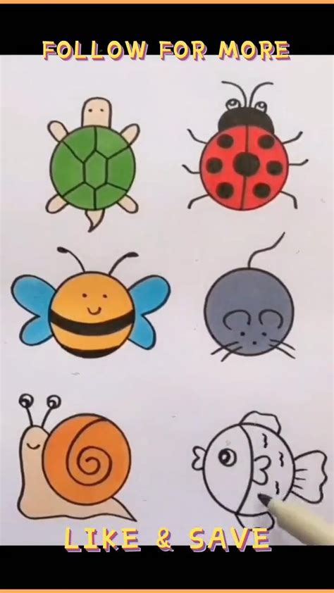 Cool Drawings For Kids Easy Things To Draw Step By Step Cool