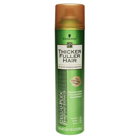 Thicker Fuller Hair Weightless Volumizing Hair Spray Walgreens