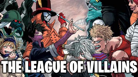 The History Of The League Of Villains My Hero Academia Youtube
