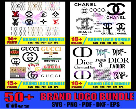 Logo Brand Bundle Fashion Logo Svg Fashion Brand Svg