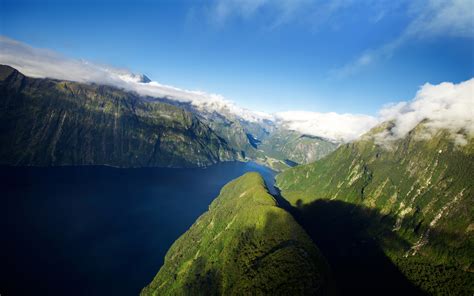Fjord In New Zealand Wallpapers Hd Wallpapers Id 12324