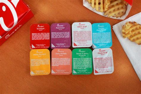 The Delicious Selection Of Sauces Offered At Chick Fil A The Iliad