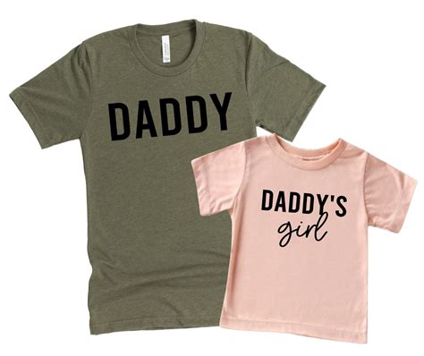 matching father and daughter shirts daddy and me shirts daddys etsy
