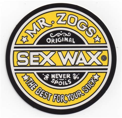 Sex Wax Sticker Solid Encinitas Surfboards