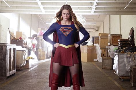 Supergirl Aka Melissa Benoist Finally Met Wonder Woman Irl And Now